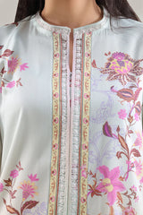 Unstitched Printed Corduroy 3 Piece