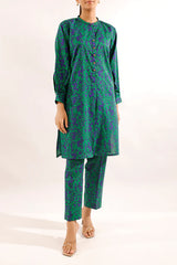 Unstitched Printed Lawn 2 Piece (Shirt/Trouser)