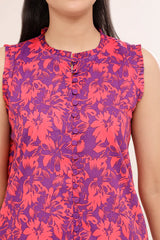 Unstitched Printed Lawn 2 Piece (Shirt/Trouser)