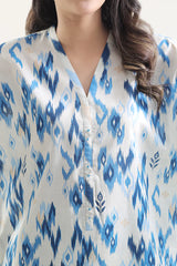 Unstitched Printed Lawn 2 Piece (Shirt/Trouser)