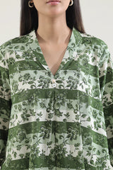 Unstitched Printed Lawn 2 Piece (Shirt/Trouser)