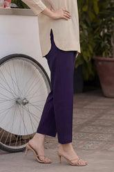 Unstitched Dyed Cambric Trouser Fabric