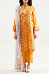 Printed Embroidered Lawn Stitched 2 Piece (Shirt/Trouser)