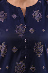 Cotton Jacquard Stitched 3 Piece