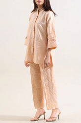 Cotton Jacquard Stitched 2 Piece (Shirt/Trouser)