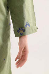 Cotton Jacquard Stitched 2 Piece (Shirt/Trouser)