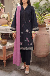 Solid Embroidered Cambric Stitched 2 Piece (Shirt/Trouser)