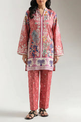 Printed Corduroy Stitched 2 Piece (Shirt/Trouser)