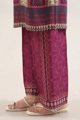 Printed Corduroy Stitched 2 Piece (Shirt/Trouser)