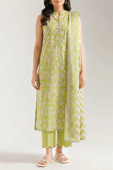 Unstitched Printed Lawn 3 Piece