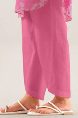 Unstitched Printed Self Strip Lawn 3 Piece