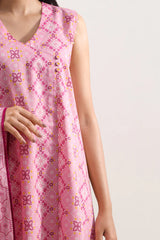 Unstitched Printed Lawn 3 Piece