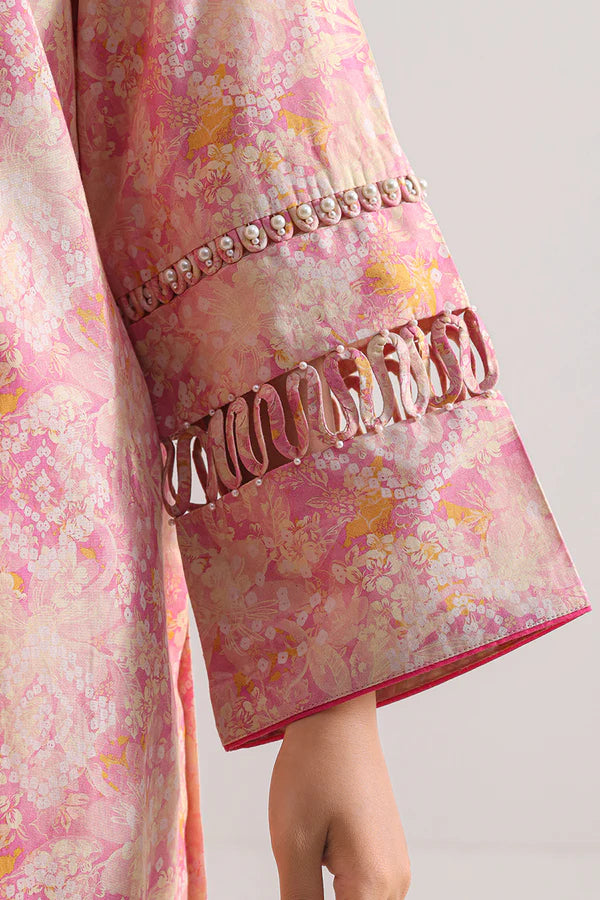 Unstitched Printed Lawn 3 Piece
