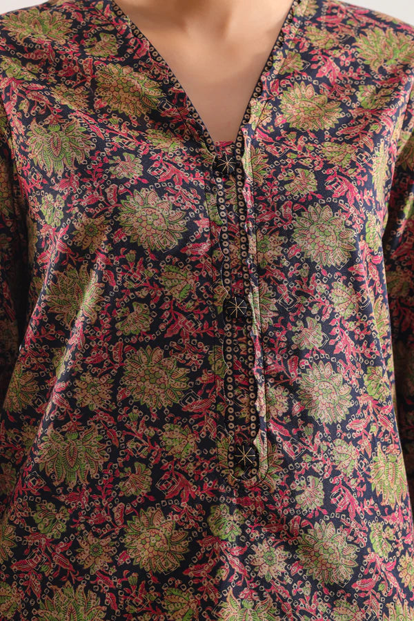 Unstitched Printed Lawn 3 Piece