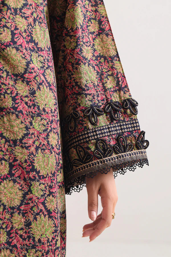 Unstitched Printed Lawn 3 Piece