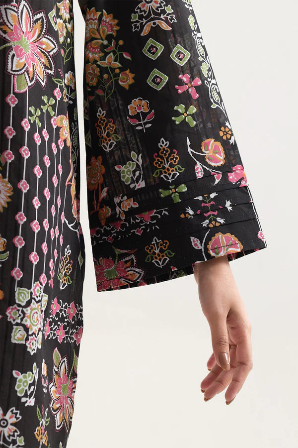 Unstitched Printed Lawn 3 Piece