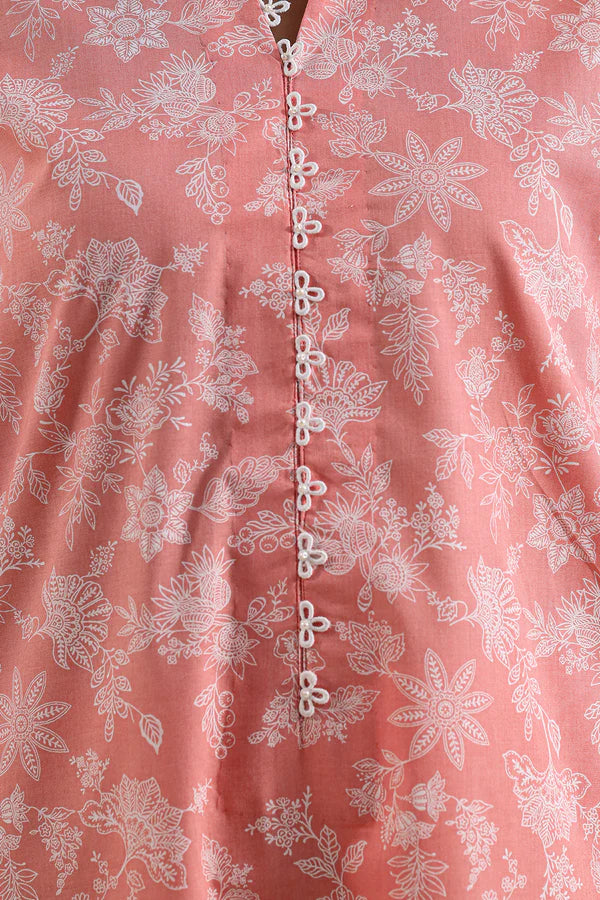 Unstitched Printed Lawn 3 Piece