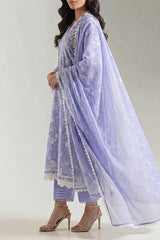 Unstitched Printed Lawn 3 Piece