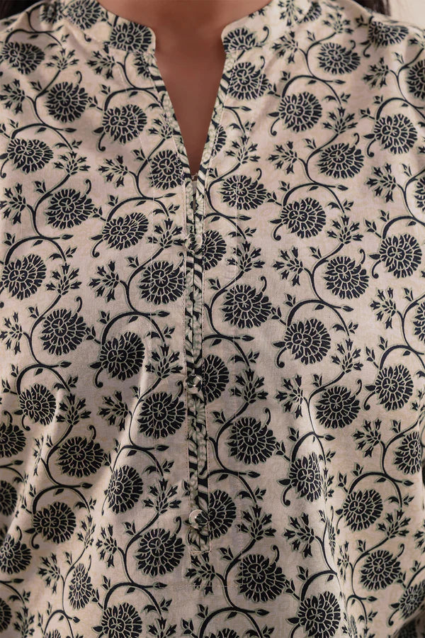 Unstitched Printed Lawn 3 Piece