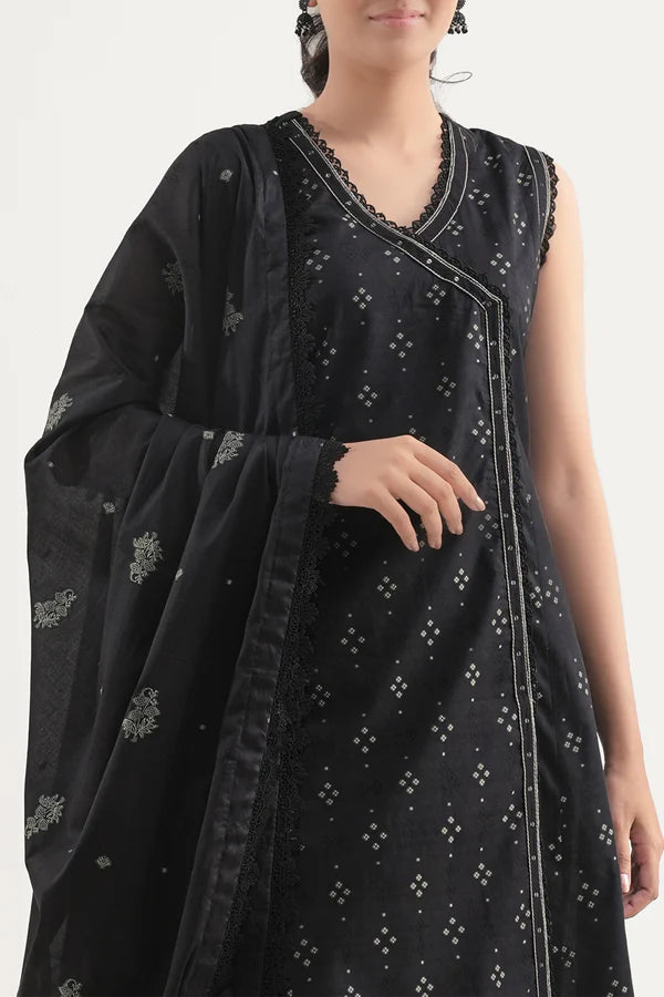 Unstitched Jacquard Cotton Shirt