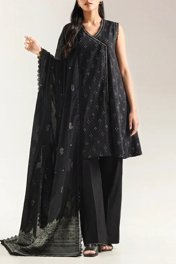 Unstitched Jacquard Cotton Shirt