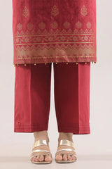 Unstitched Cotton Jacquard 3 Piece