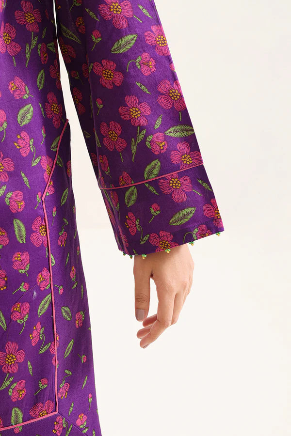 Unstitched Printed Lawn 2 Piece (Shirt/Trouser)