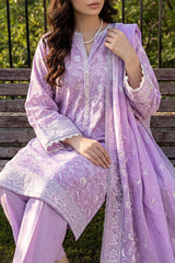 Unstitched Printed Lawn 3 Piece