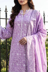Unstitched Printed Lawn 3 Piece