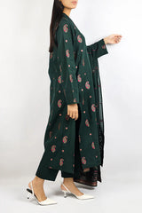 Unstitched Jacquard Cotton 2 Piece (Shirt/Trouser)