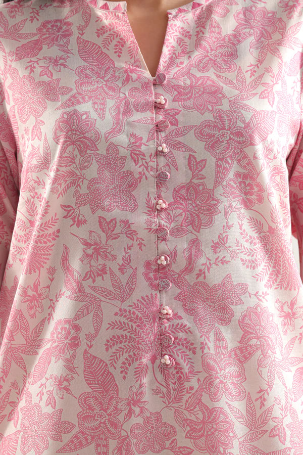 Unstitched Printed Lawn 3 Piece