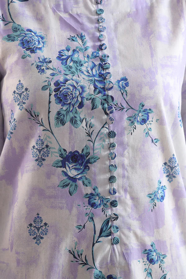 Unstitched Printed Lawn 3 Piece