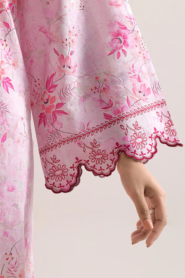Unstitched Printed Lawn 3 Piece