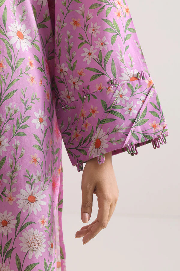 Unstitched Printed Lawn 3 Piece