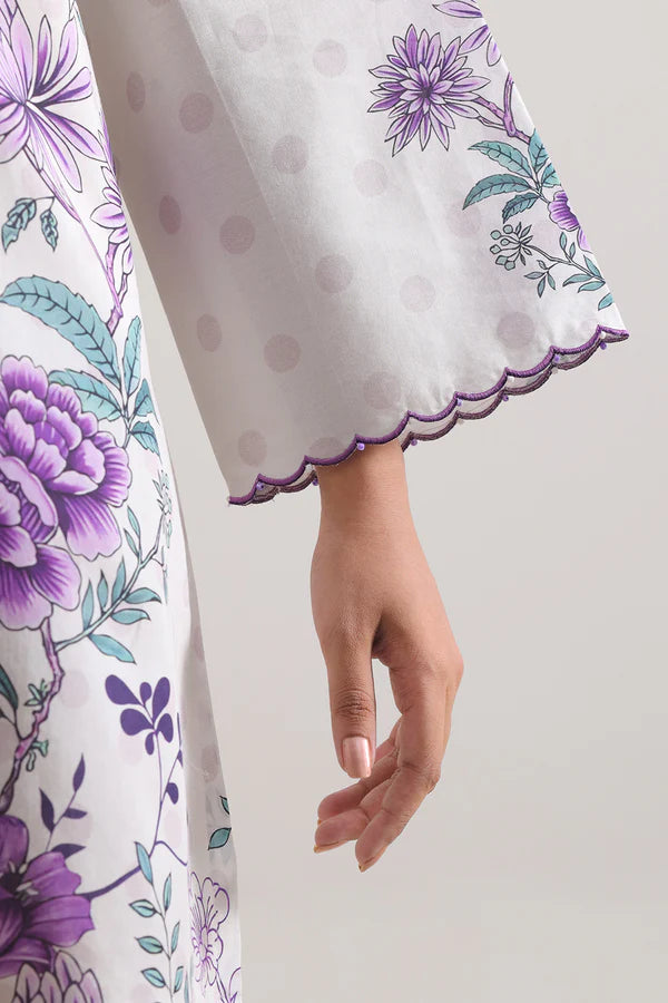 Unstitched Printed Lawn 3 Piece