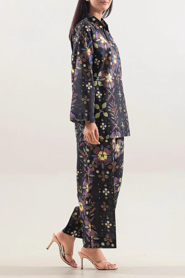 Unstitched Printed Lawn 2 Piece (Shirt/Trouser)