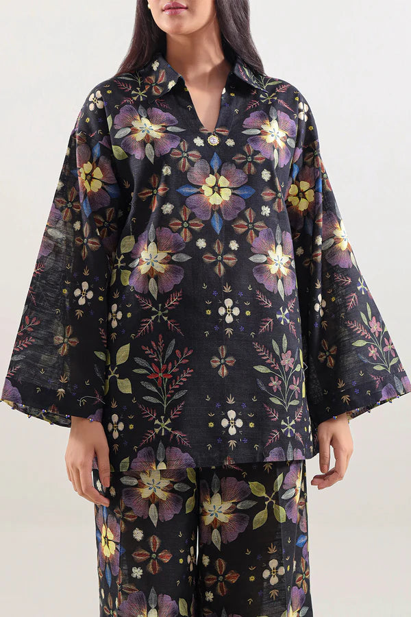 Unstitched Printed Lawn 2 Piece (Shirt/Trouser)