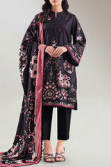 Unstitched Printed Linen 3 Piece