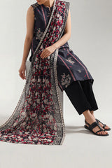 Unstitched Printed Lawn 3 Piece