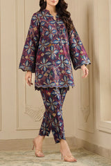 Unstitched Printed Lawn 2 Piece (Shirt/Trouser)