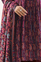 Unstitched Printed Lawn 3 Piece