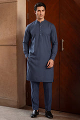 Unstitched Premium Blended Wear Suit (Signature) Gold