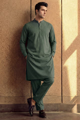 Unstitched Premium Blended Wear Suit (Signature) Gold