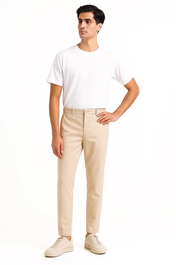 Tapered Tech Trousers For Men