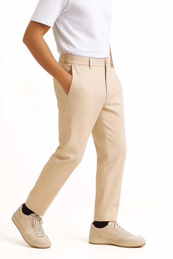 Tapered Tech Trousers For Men