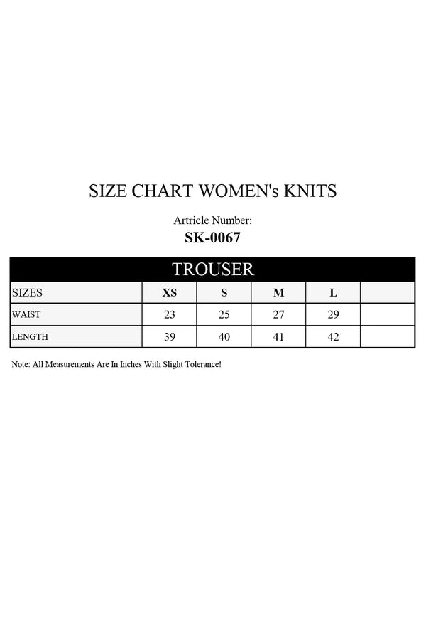 High Waist Straight Trousers