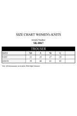 High Waist Straight Trousers