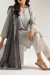 Printed Lawn Stitched 2 Piece (Shirt/Trouser)