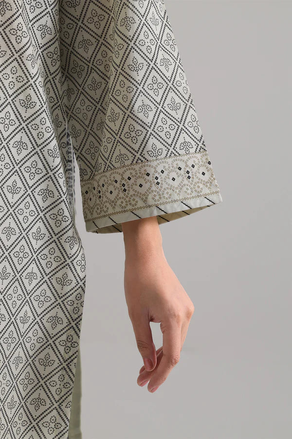 Printed Lawn Stitched 2 Piece (Shirt/Trouser)