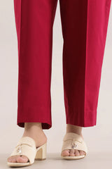 Solid Embroidered Poplin Stitched 2 piece (Shirt/Trouser)